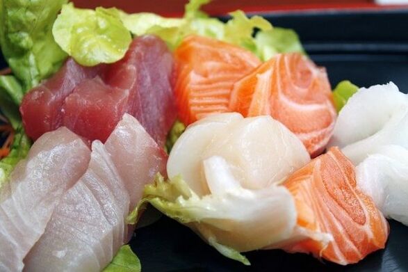hús és hal a japán étrendhez